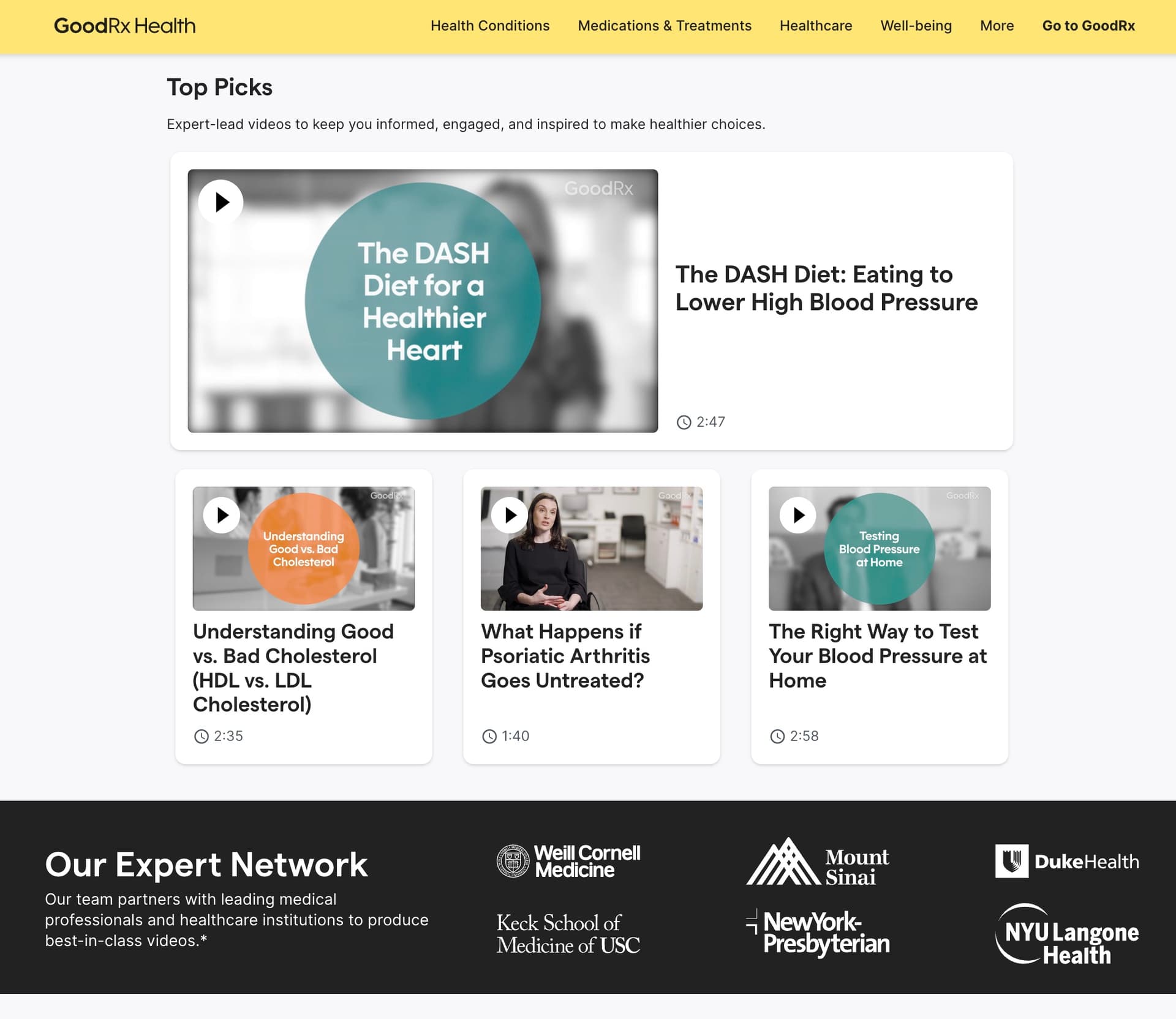 GoodRx – Health / Video – 2019 – 2022